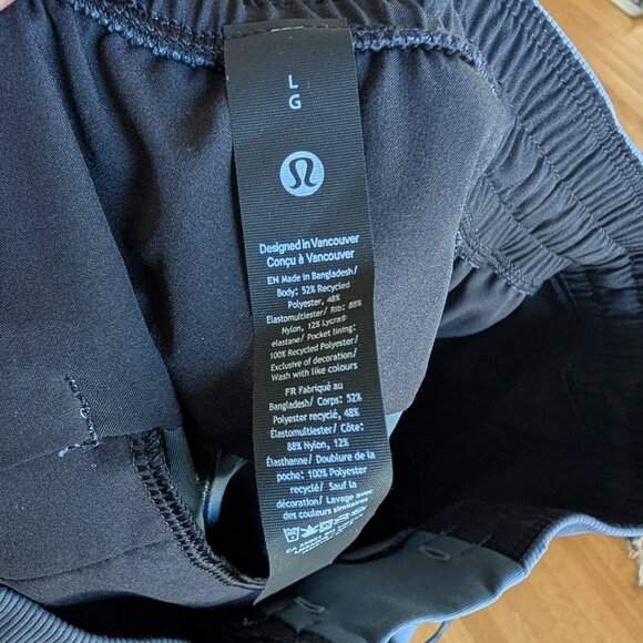 Lululemon Men's Large ABC Skinny-Fit Jogger Regular - Oil Grey - Picture 7 of 8